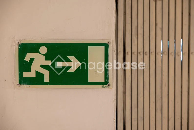 Emergency Exit Sign