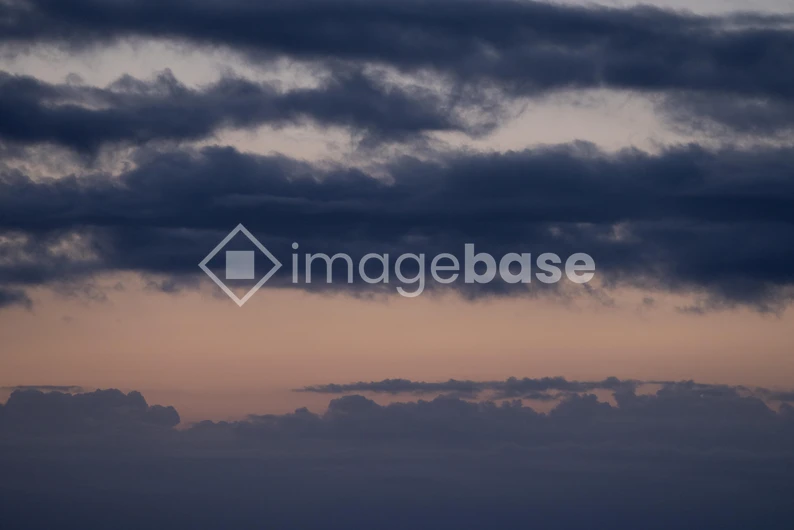 Cloudy Sunset Sky
