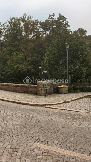 Serene Cobblestone Street View