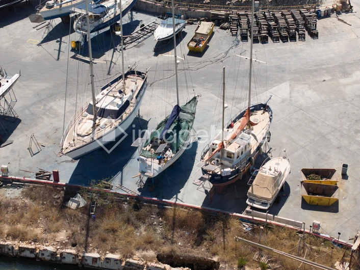 Boats in Shipyard