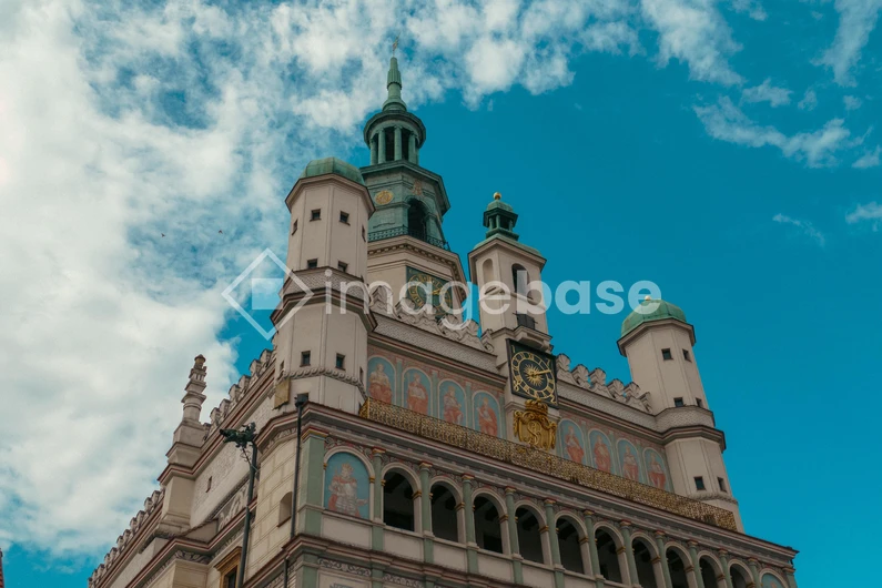 Historic Tower Against Blue Sky