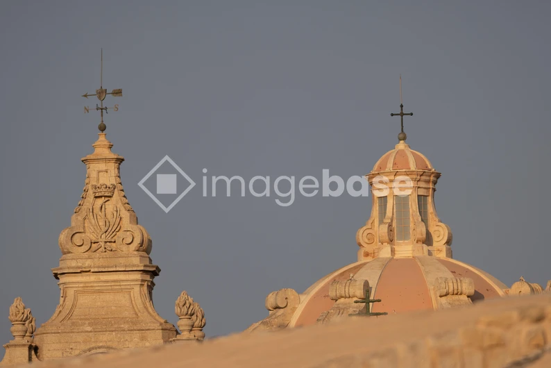 Architectural Details Against the Sky