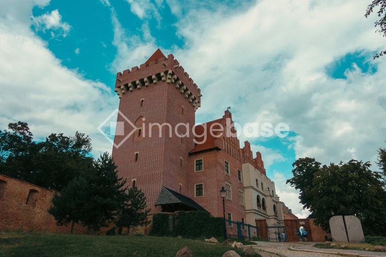 Historic Castle Under Blue Sky