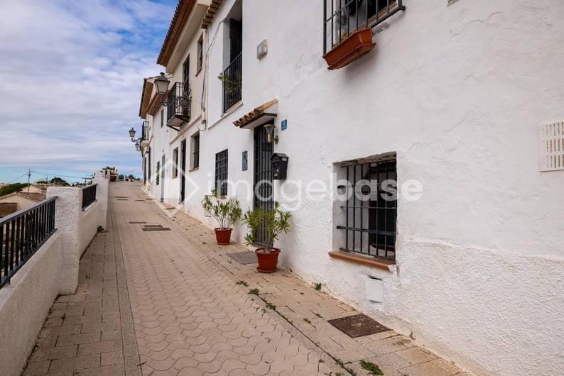 Charming Street with Traditional Architecture