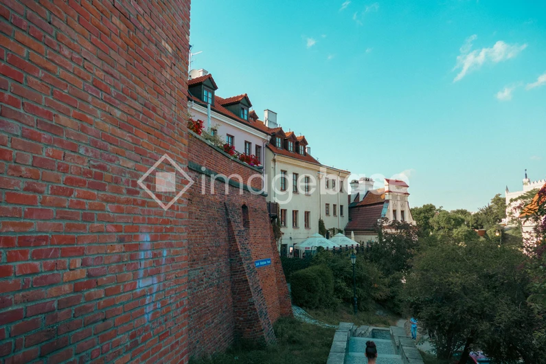 Historic Architecture and Brick Wall