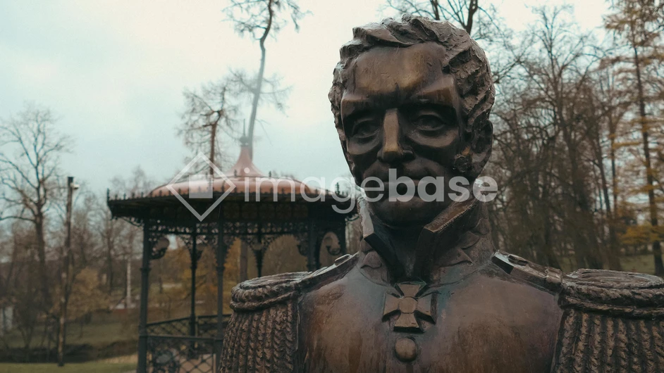 Historical Statue in Park