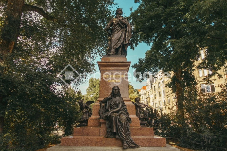 Historic Monument in a Park