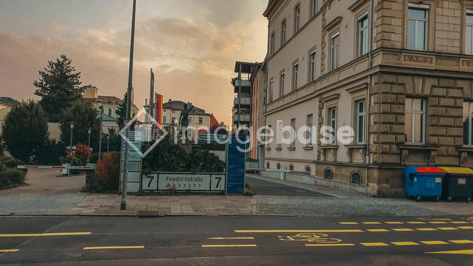 Quiet Urban Street Scene