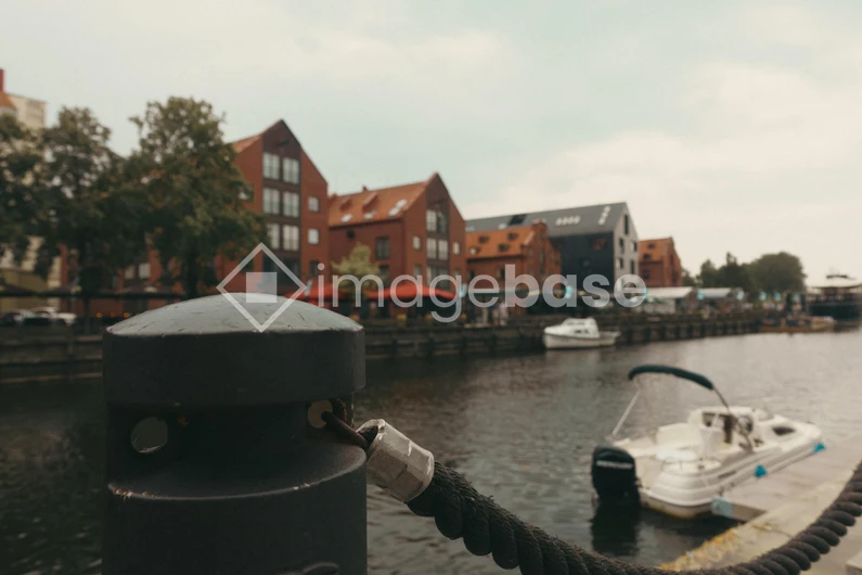 Quaint Riverside Buildings