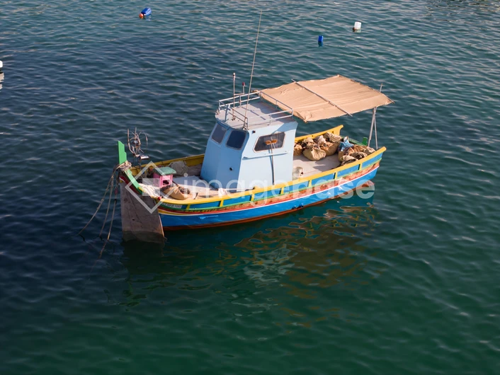 Fishing Boat on the Sea