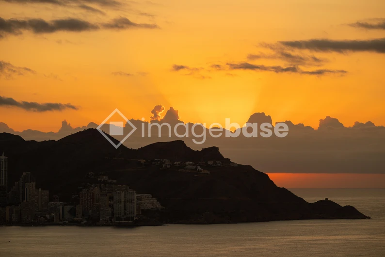 Coastal Sunset View