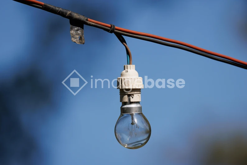 Hanging Light Bulb