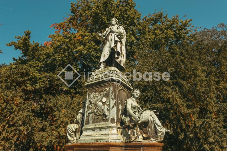 Historical Monument in Park