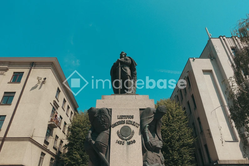Historic Monument in Urban Setting