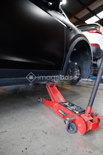 Car Maintenance Scene
