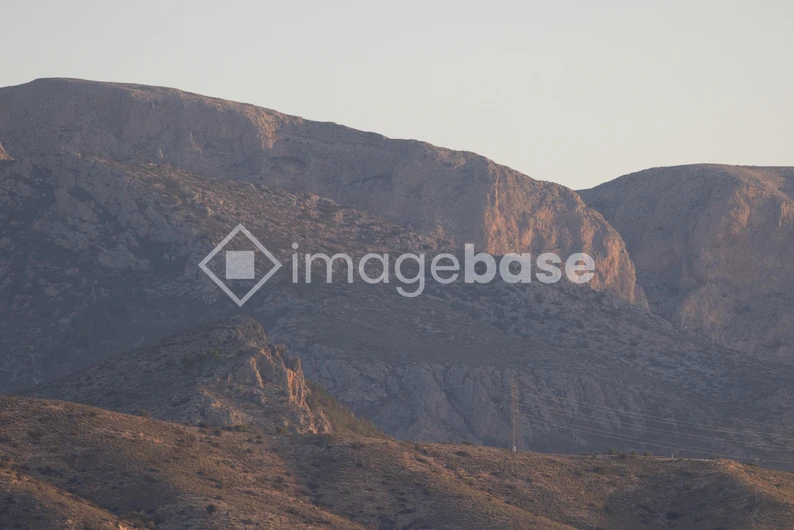 Mountain Landscape at Dusk