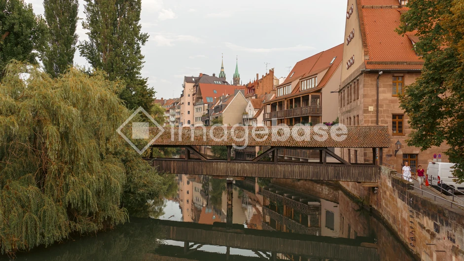 Historic Cityscape with River