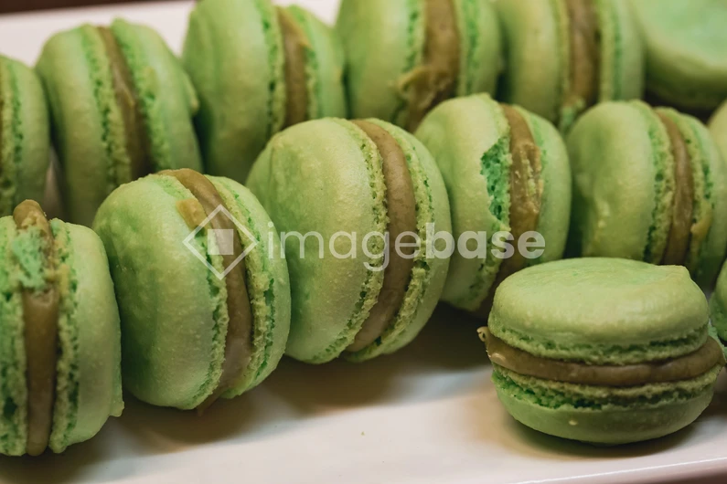 Green Macarons