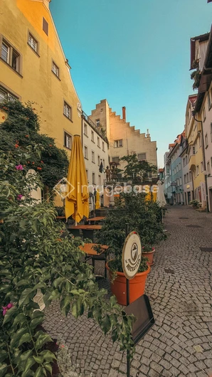Charming European Alley