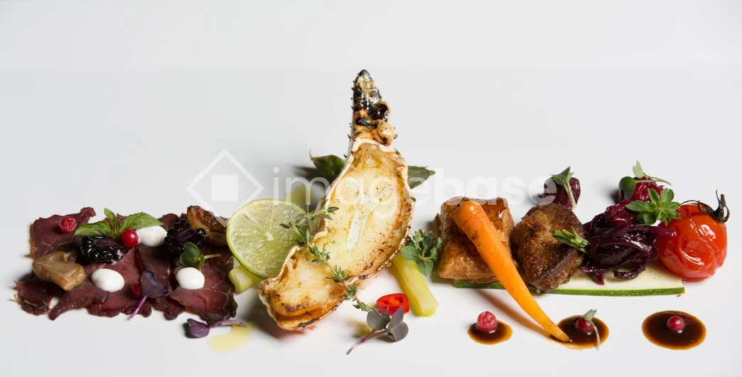 Gourmet Plated Dish