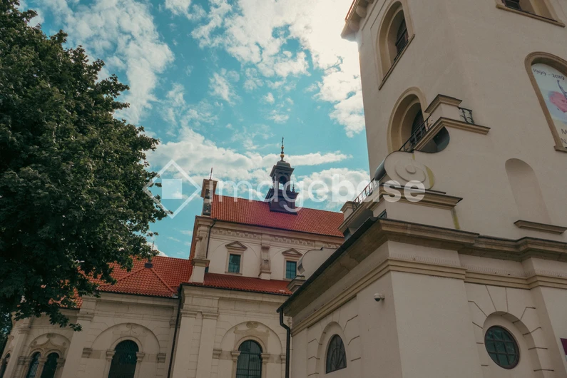 Historic Architecture Under a Blue Sky