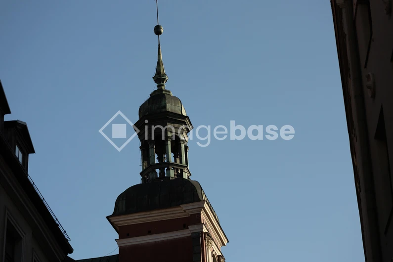Historic Tower Silhouette