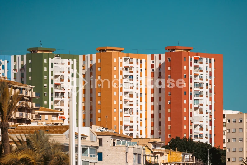 Colorful Urban Skyline