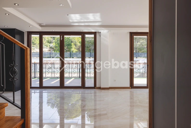 Spacious Interior with Large Windows