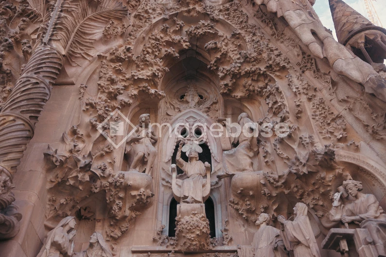 Detailed Architectural Facade