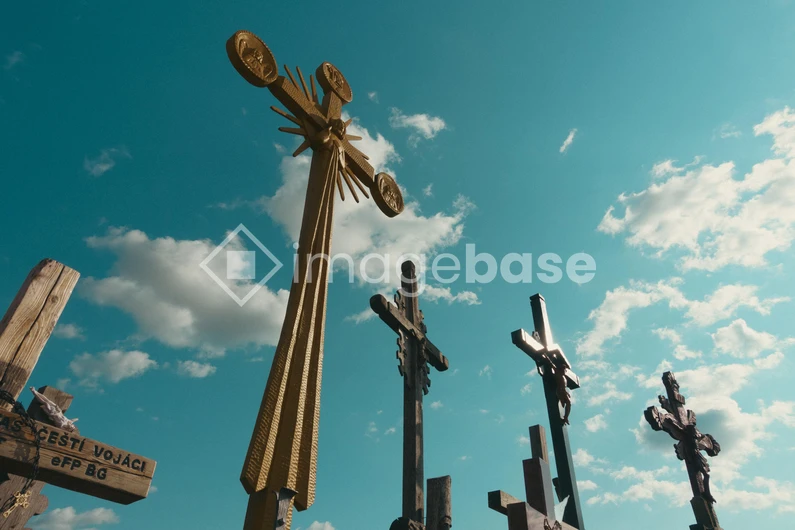 Crosses Against the Sky