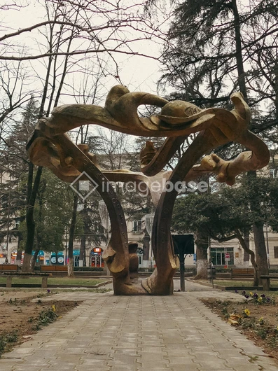 Sculpture in Urban Park