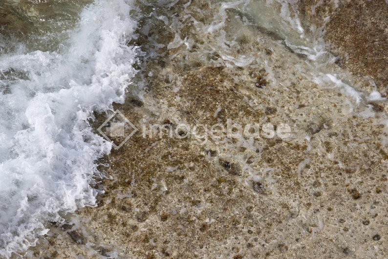 Waves on Rocky Shore