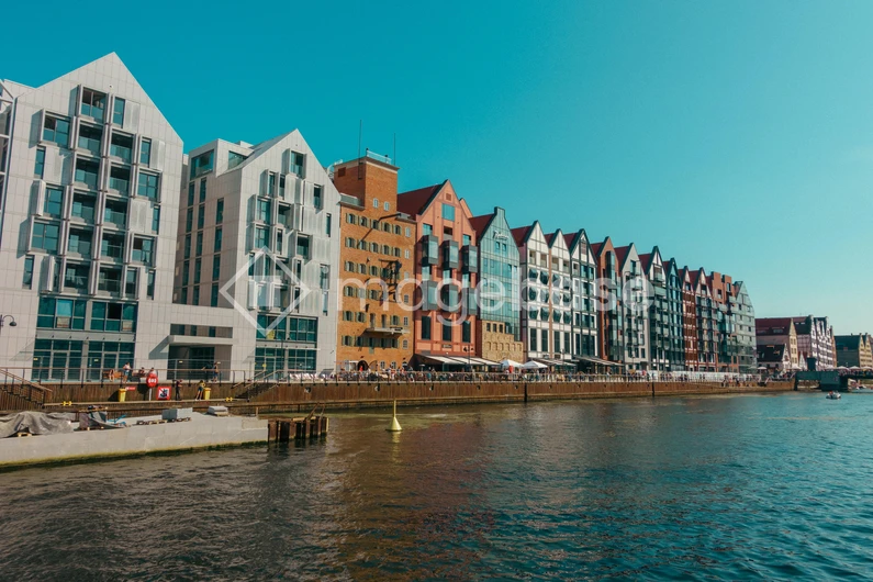 Scenic Waterfront Architecture