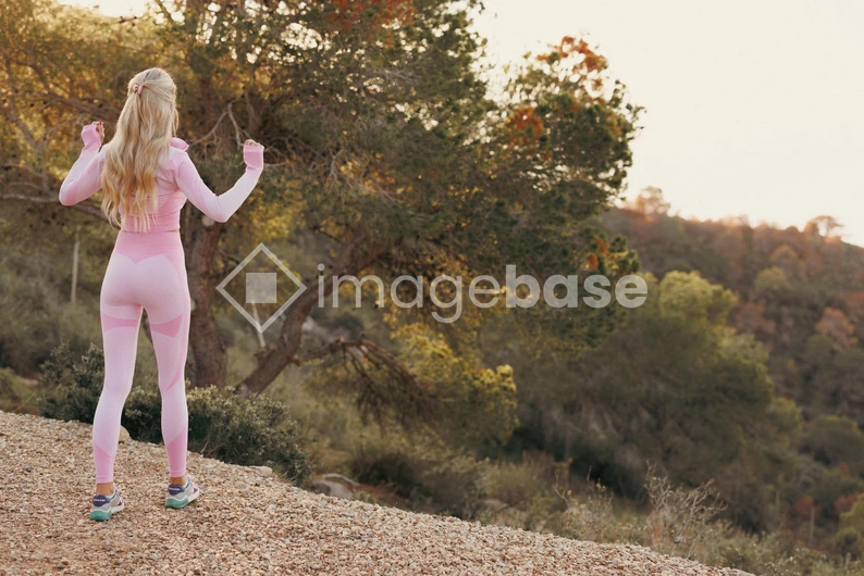 Outdoor Fitness Scene