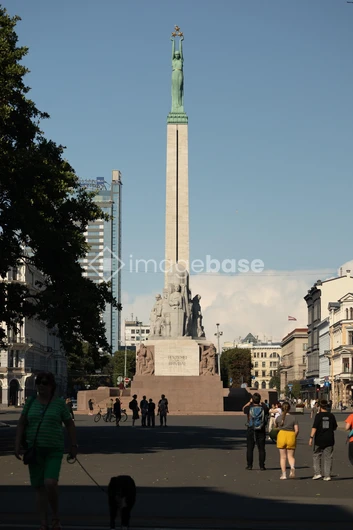 Statue in Urban Square