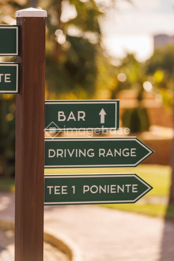 Golf Course Signage