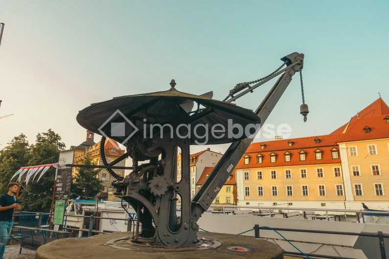 Historic Waterfront Crane