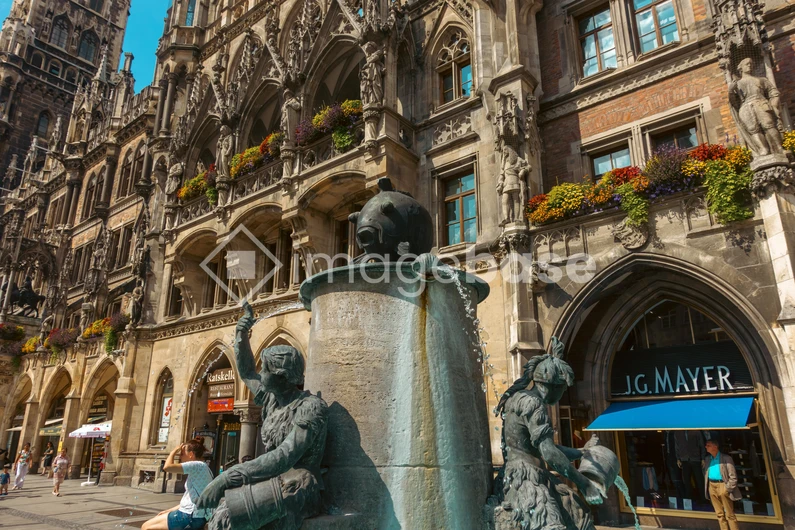 Historic Fountain in Europe