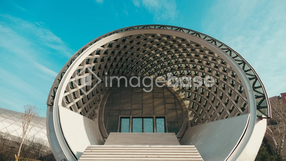 Modern Architectural Entrance
