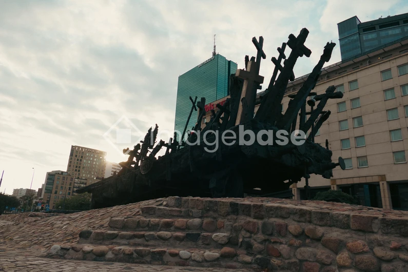 Monument in Urban Setting