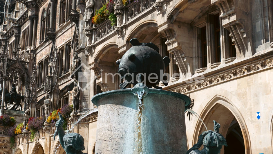 Historic European Fountain
