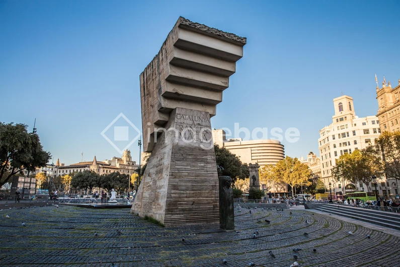 Urban Monument in Plaza