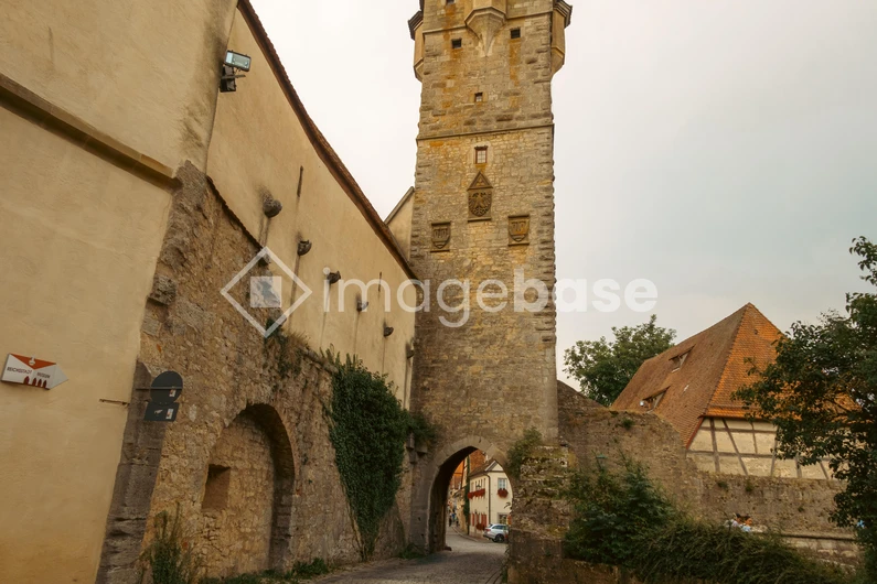 Historic Stone Tower and Archway