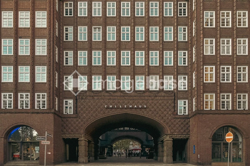 Historic Brick Building Facade