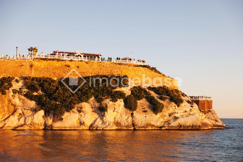 Cliffside View at Sunset