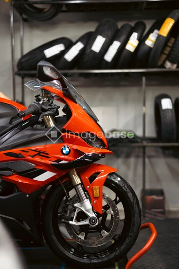 Vibrant Sport Motorcycle