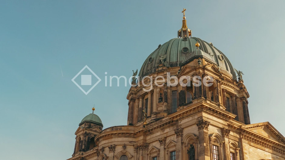 Historic Dome Against Blue Sky