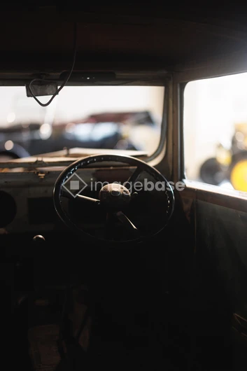 Vintage Car Interior