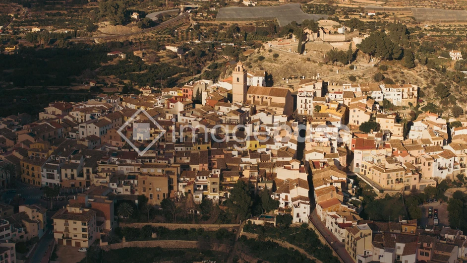 Charming Hillside Town
