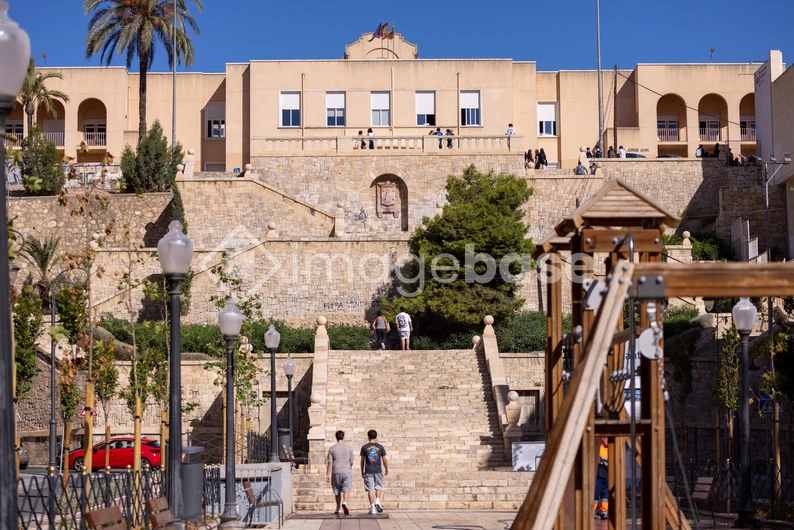 Historic Building and Steps